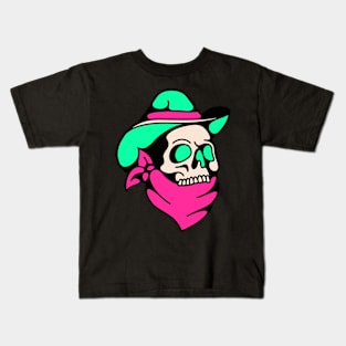 Skull cowboy Kids T-Shirt